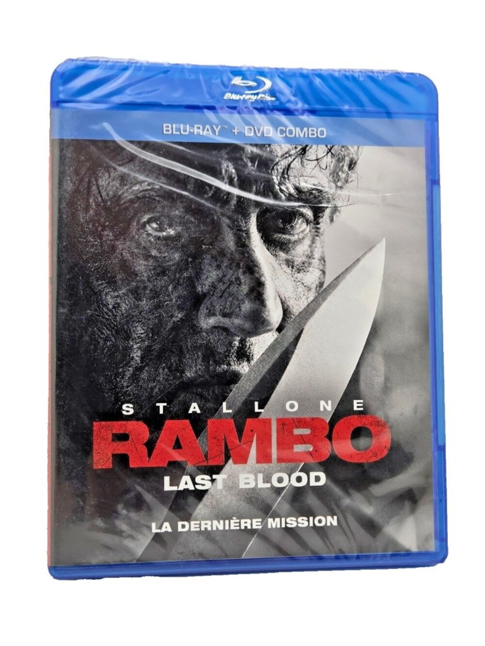 Rambo Last Blood Blu-ray DVD 2-Disc Combo Sylvester Stallone Action Movie